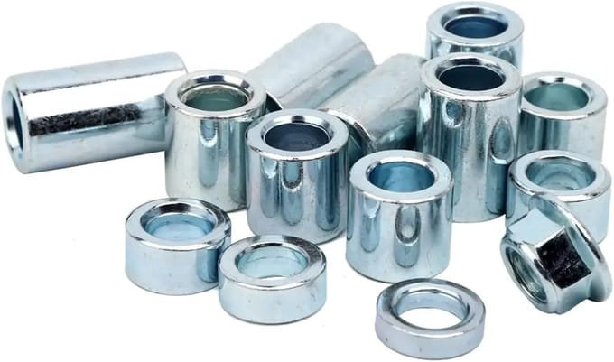 Afstandsbus Set - Bussen Assortiment - Motor Onderhoud - 12 Verschillende Lengtes - M12 Binnendiameter