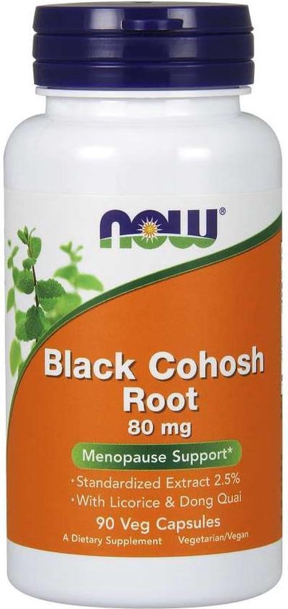 Now Black Cohosh 80 Mg 90 Caps