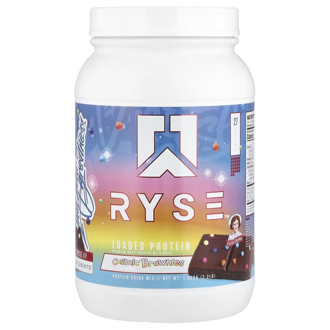 RYSE, Loading Protein, Premium Wei-eiwit met MCT's, Little Debbie® Cosmic® Brownies, 2,2 lb (1.002 g)