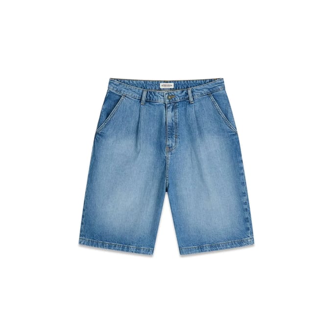 Guess Jeans M6gd39d5m5v Baggy Korte Broek Blauw 32 Man