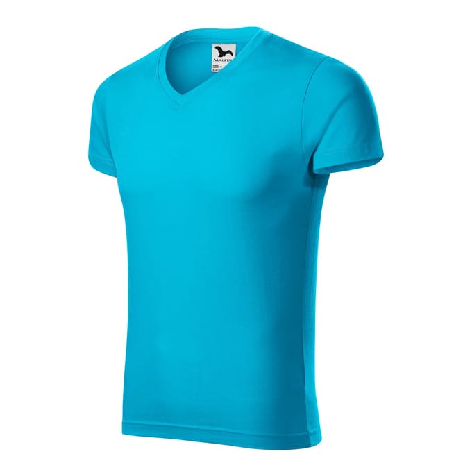 T-shirt met V-hals Malfini Slim 146