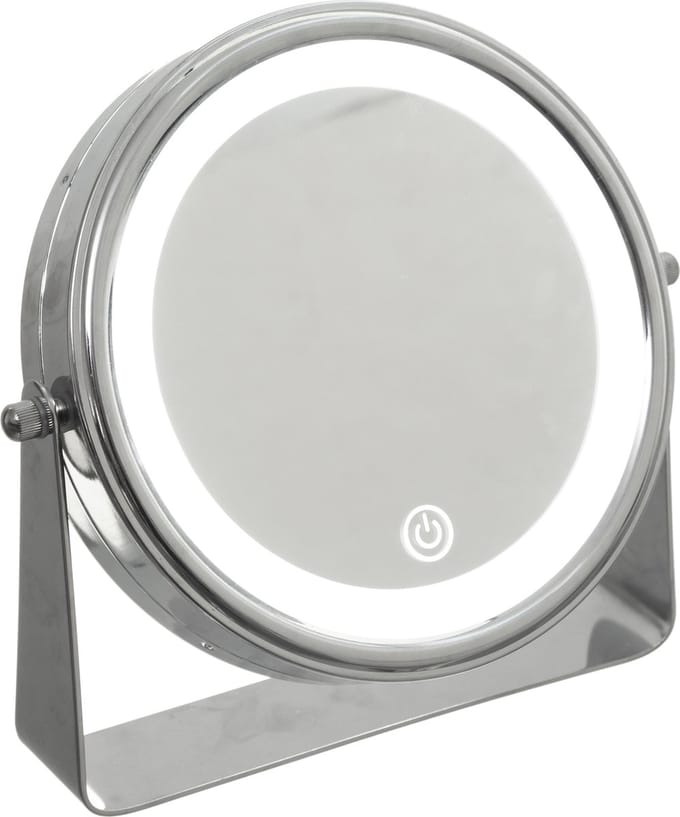 Atmosphera Spiegel LED Chrome D19cm