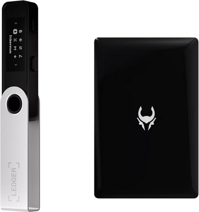 Leger Nano S Plus - Zwart + Cryptotag Loki Bundel
