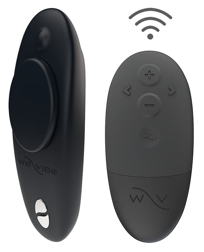 WE-VIBE | We-vibe - Moxie + Clitoral Vibrator Satin Black