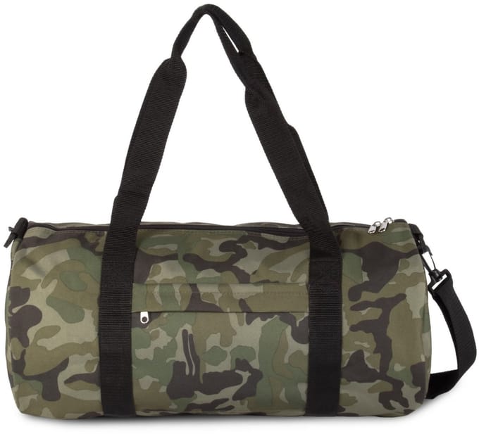 Bicolor Barrel Bag KI0614 Groen