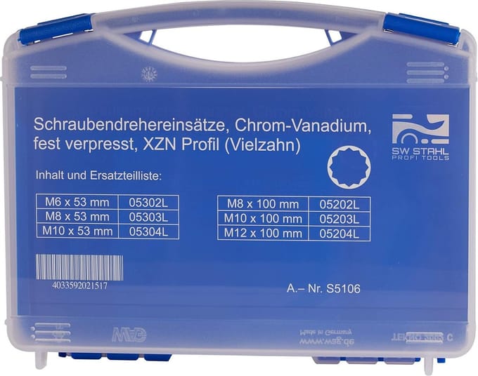SW-Stahl S5106 CASE bedrukte koffer voor S5106