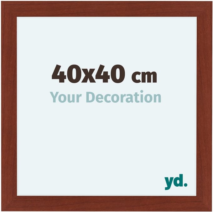 Your Decoration - Fotolijst 40x40 cm - MDF - Kersen - Como