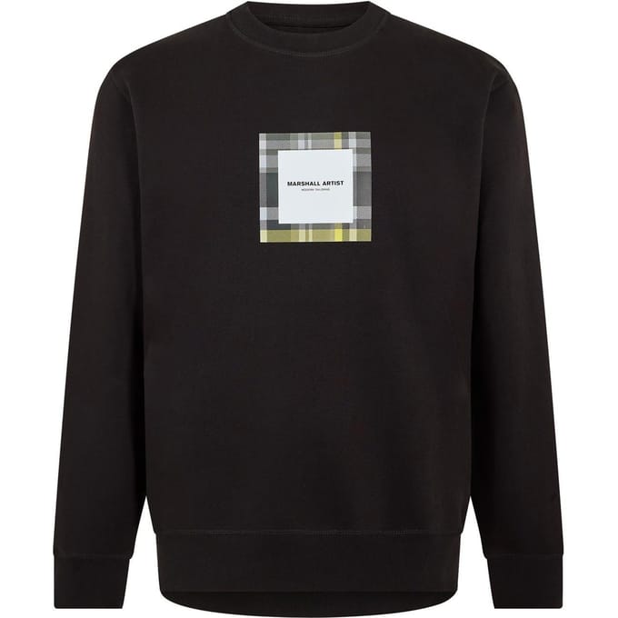 Marshall Artist Unisex Sweatshirt Volwassenen (Zwart)