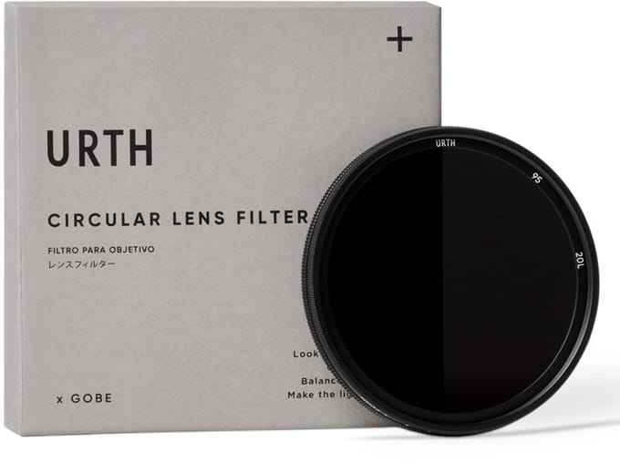 Urth 95mm ND8-128 (3-7 Stop) Variable ND Lens Filter (Plus+)