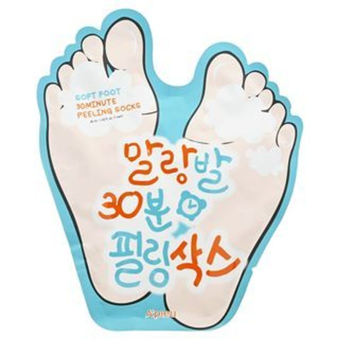 A'PIEU - Soft Foot 30 Minute Peeling Socks - Voetmasker