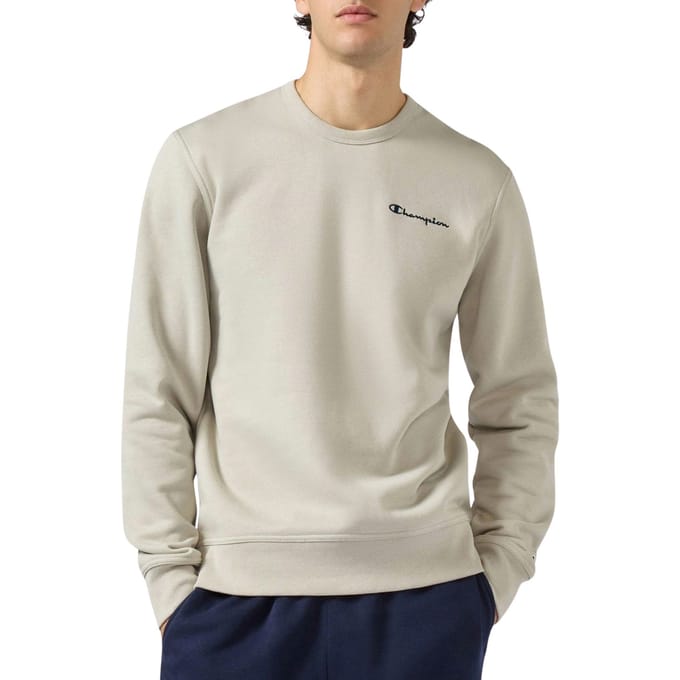 Champion Icons Small Logo Crewneck Sweater Heren - Maat M