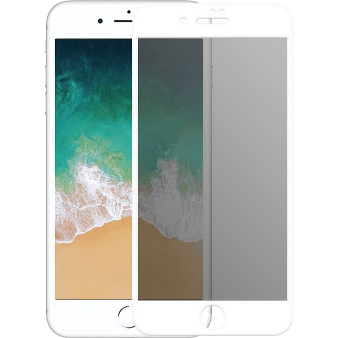 iPhone 7 Plus Privacy screenprotector gehard glas Edge to Edge