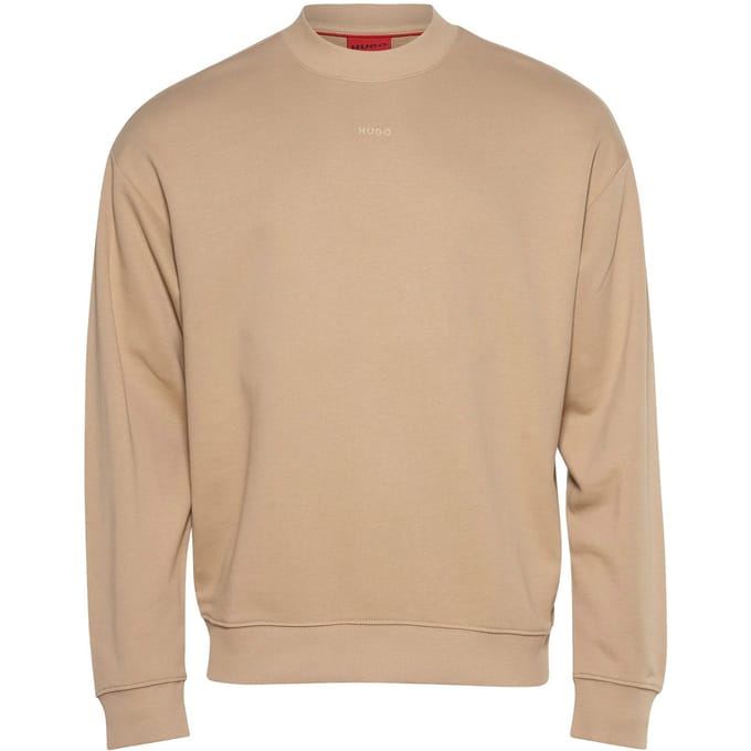 Regular fit sweatshirt van puur katoen Model 'DAPOCREW'