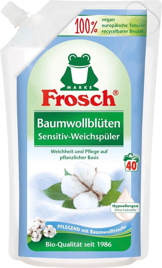 Frosch Wasverzachter Katoenbloem 40 Wl, 1 l
