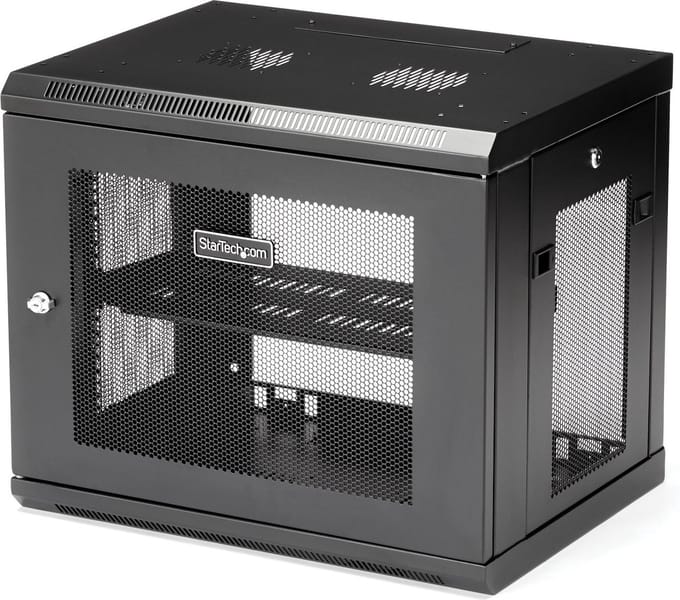 StarTech.com 9U Wall-Mount Rack - 17 in. Deep