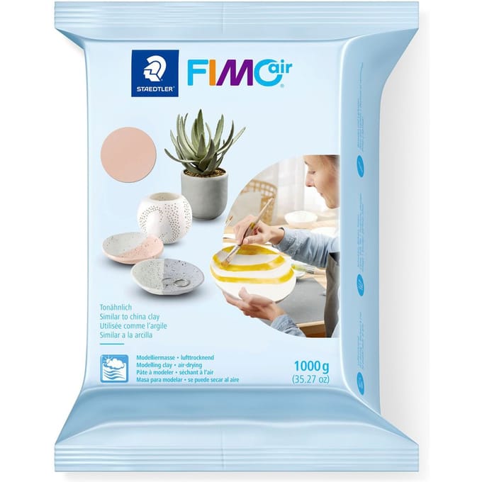 Boetseerklei Staedtler Fimo air 8101 1000 gram terracotta