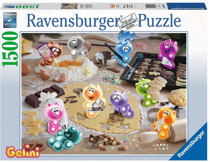 Ravensburger puzzel Kerst met Gellini - Legpuzzel - 1500 stukjes