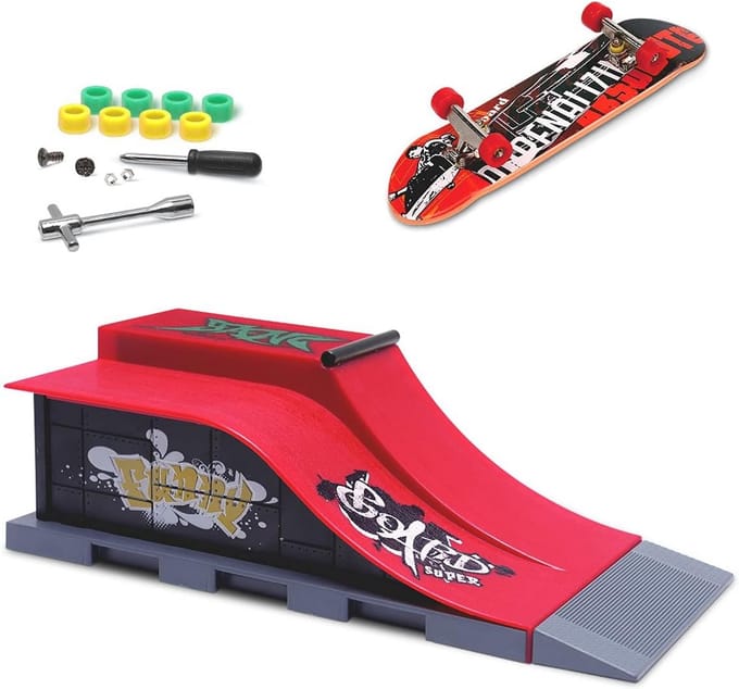 Skatepark set met Mini Finger Skateboard Speelgoed voor jongeren