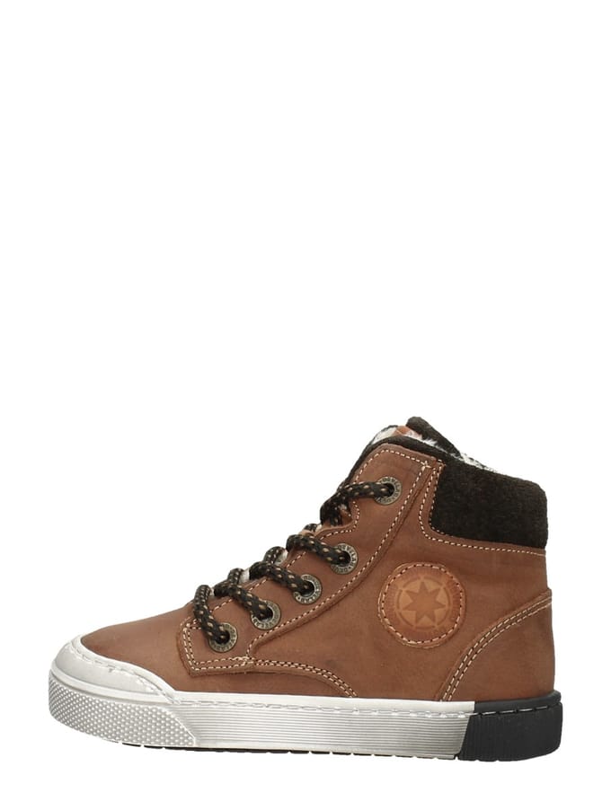 Develab Veterschoenen Hoog Veterschoenen Hoog - cognac - Maat 22