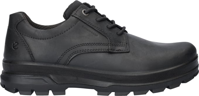 Ecco Rugged Track heren veterschoen - Zwart zwart - Maat 46