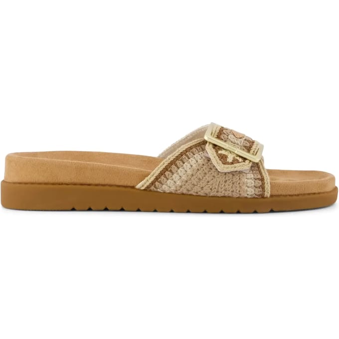 Toms Marin Slide Slippers - Dames - Beige - Maat:41