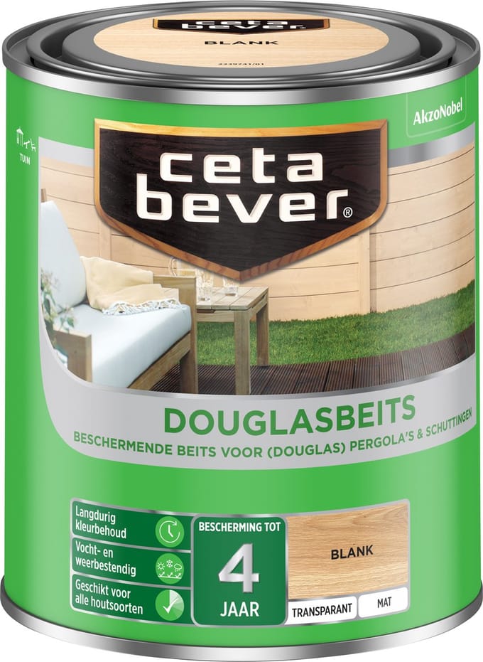 Cetabever Buitenbeits Douglas - Blank - Mat 0.75l