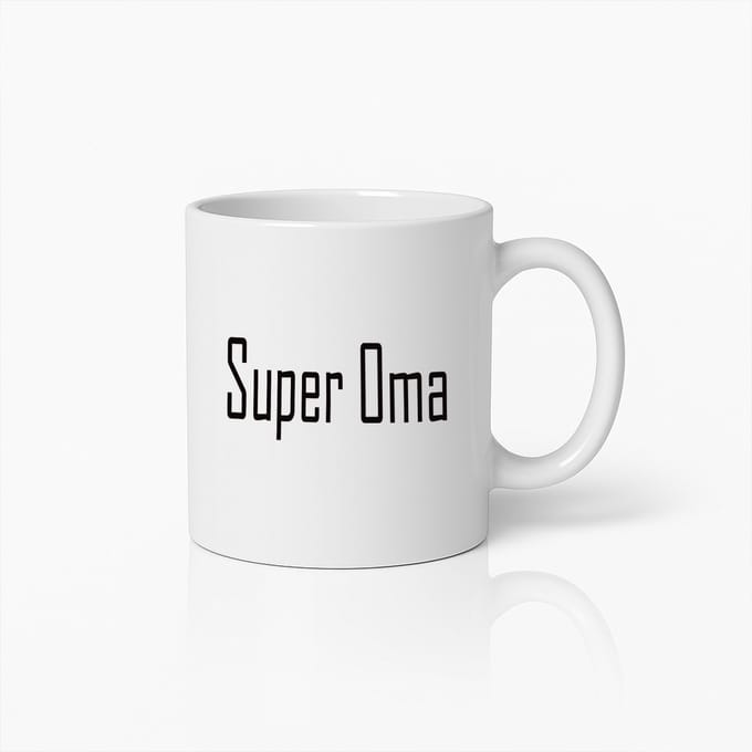 Super Oma Mok – Perfect Cadeau Voor Liefhebbende Grootmoeders