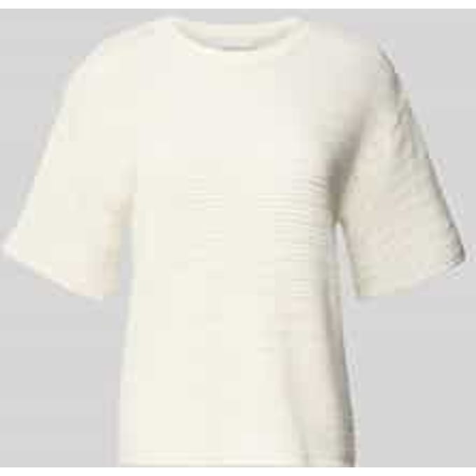 Gebreid shirt met ronde hals
