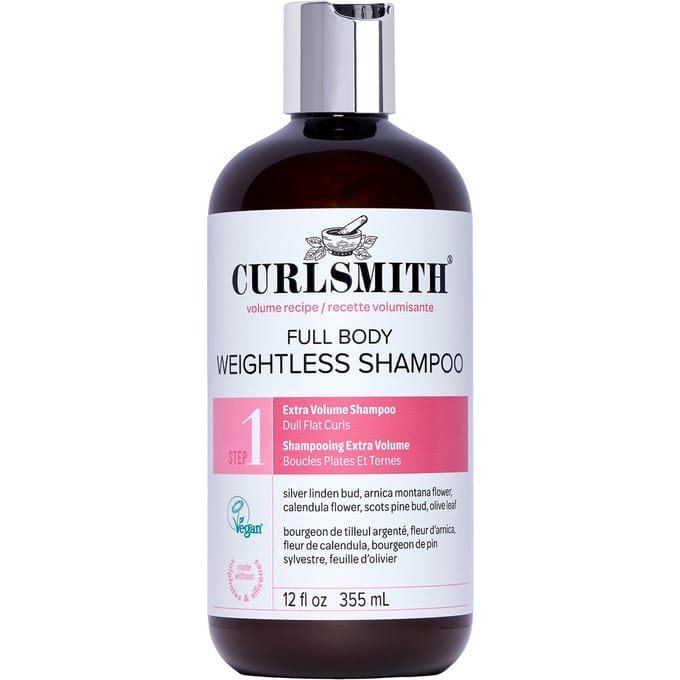 Curlsmith - Full Body Weightless Cleanser 355ml - Krullend Haar - Shampoo voor Krullen