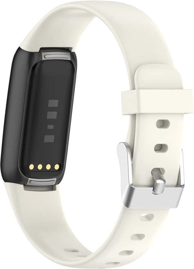 Silicone bandje - Fitbit Luxe - kaki - verstelbare gespsluiting
