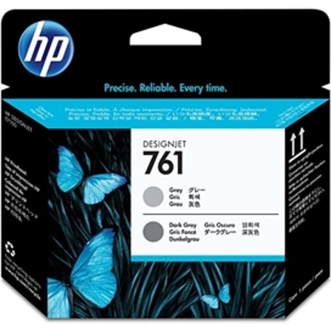 HP CH647A nr. 761 printkop grijs / donker grijs (origineel)