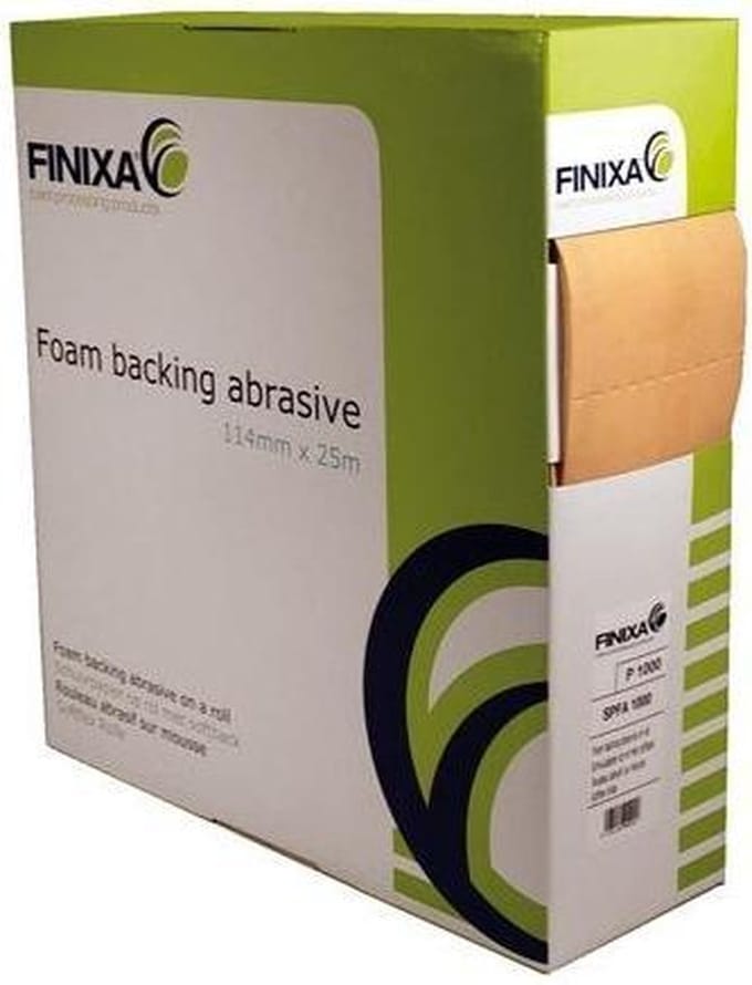 Finixa schuurrol 114 mm x 25 meter P180