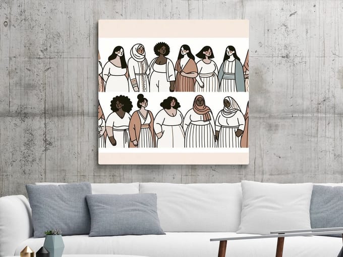 Kunstprint | Wanddecoratie | Forex | 80 × 80 cm