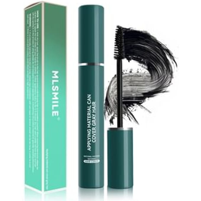 MLSMILE - Disposable White Hair Cover - 3 Colors #01 Natural Black - 14ml