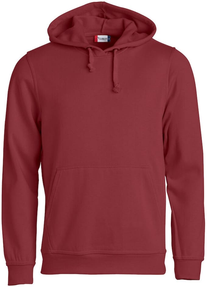Clique Basic hoody Bordeaux maat S