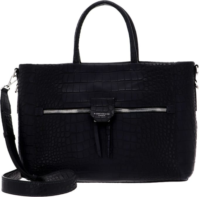 GIANNI CHIARINI Schoudertas Handtas Borsa Pellle Shoulderbag Blue Wizard Blauw