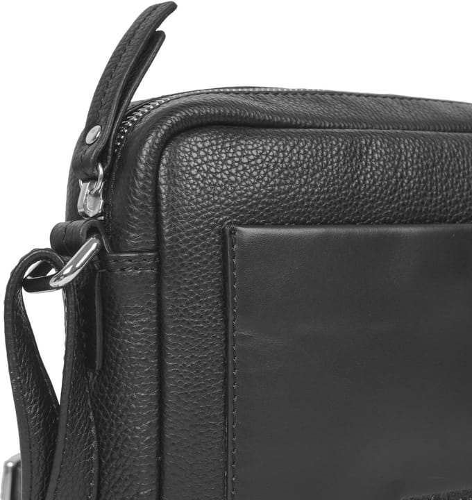GERRY WEBER Leren Schoudertas Ascona Shoulderbag SHZ Black Zwart