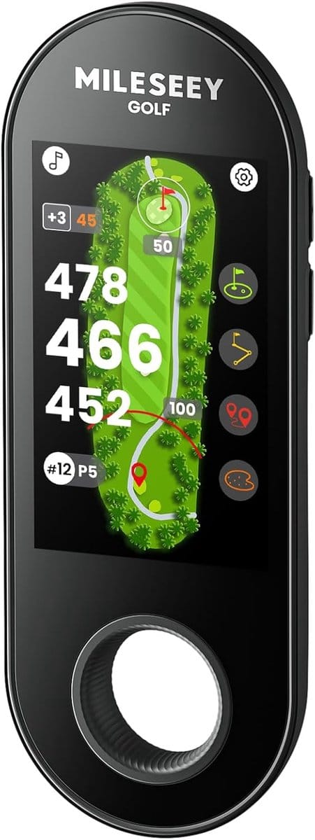Mileseey GeneSonic Go - Golf gps-handheld met touchscreen