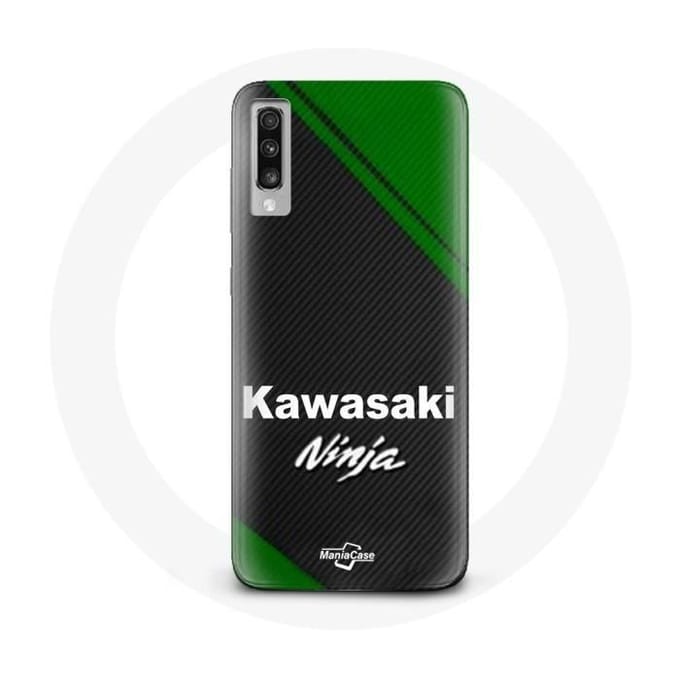 Hoesje voor Samsung Galaxy A50 kawasaki ninja-logo