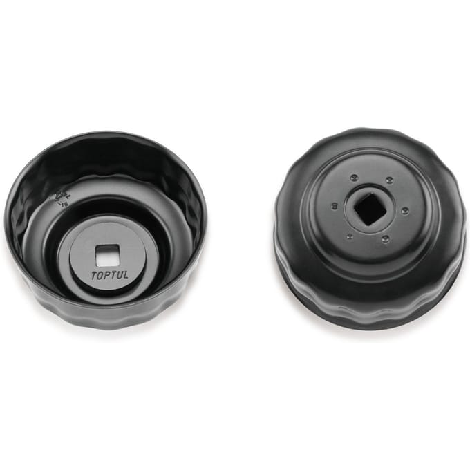 Oliefiltersleutel TOPTUL 74-76 mm 15-kant