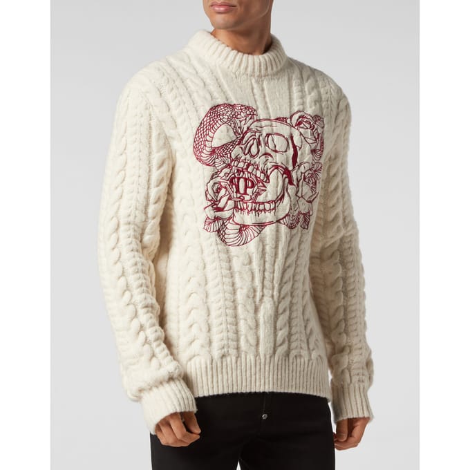 Pullover Ronde Hals Skull
