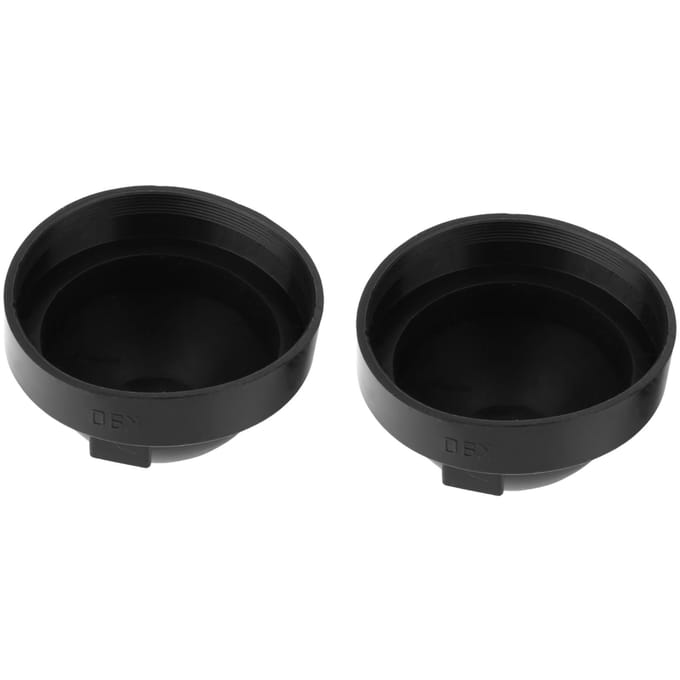 2 stuks 90mm Zwart Rubber Auto LED Koplamp Stofkap Behuizing Afdichtingsdop Waterdicht black