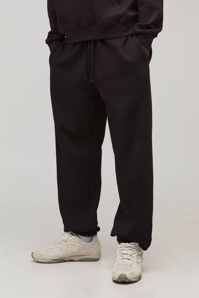 Essential Baggy Jogger | Chocolate | Size Small