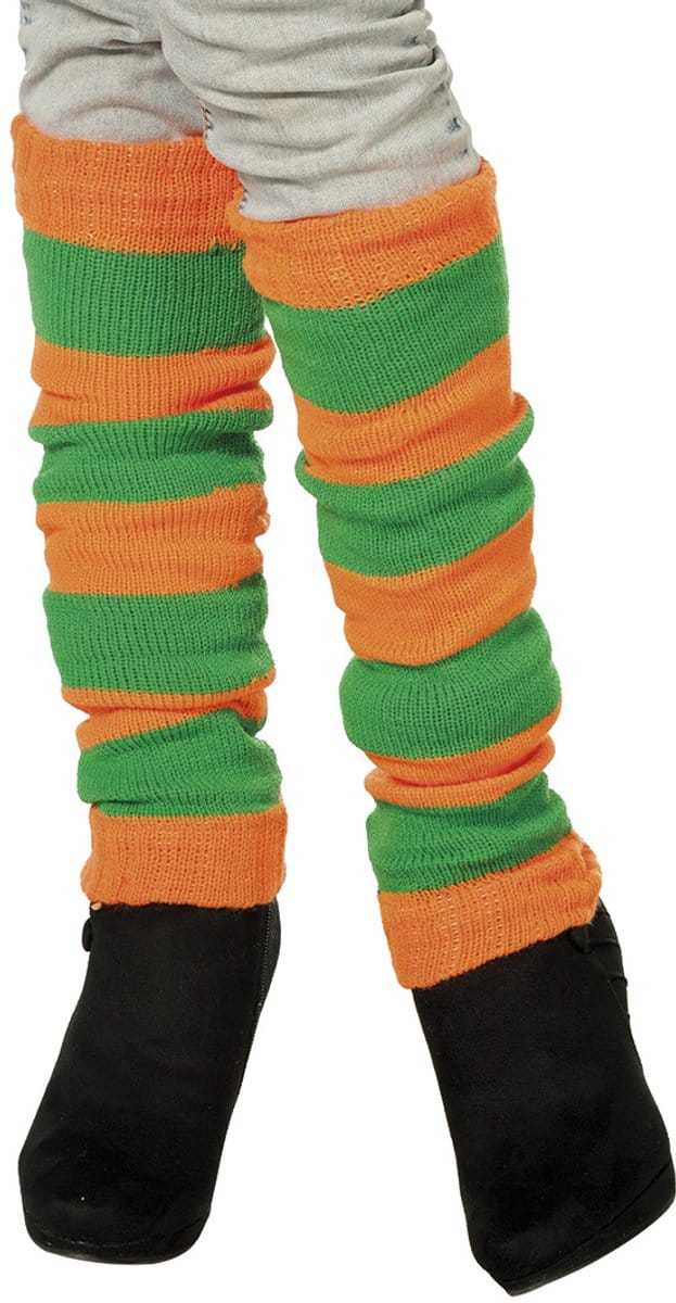 Beenwarmers oranje/groen