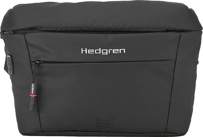 Hedgren Schoudertas Tube Medium Crossover RFID Black Zwart