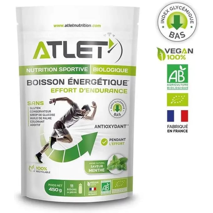 Biologische Muntthee Energiedrank ATLET Nutrition