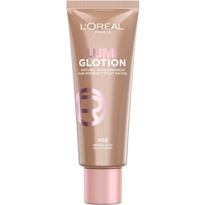 L'Oréal Paris L'Or&eacute;al Paris Lumi Glotion Highlighter 903 Medium Glow &amp; Lumi Glotion highlighter 902 Light Glow 40 ml + 40 ml