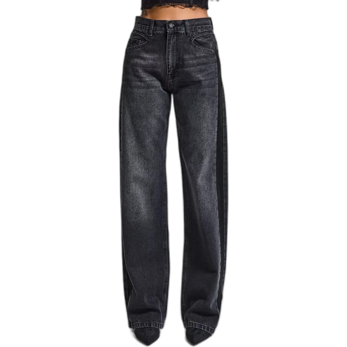 It's Basic - LOOSE HIGH RISE JEANS