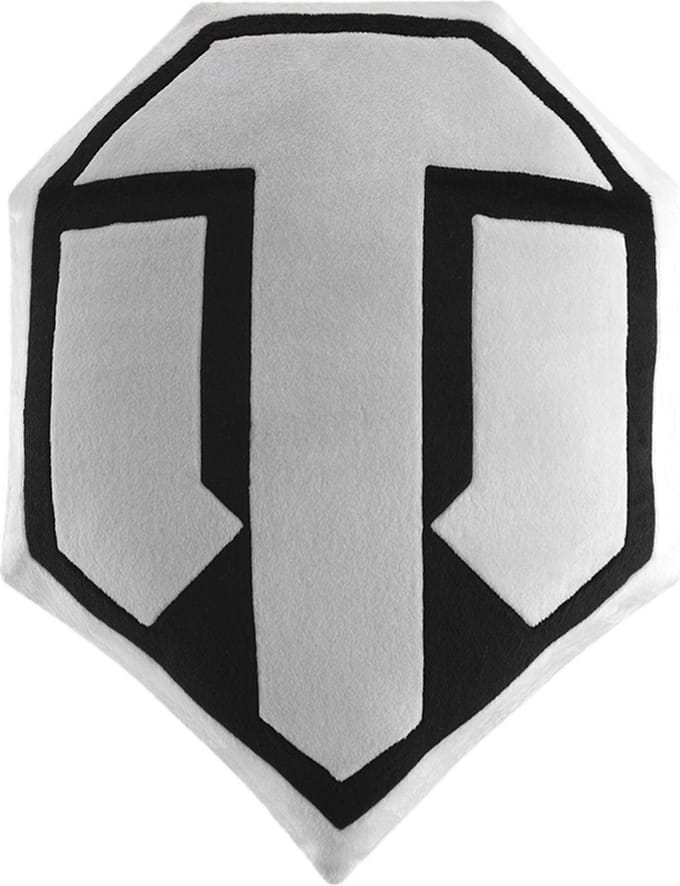 WP Merchandise World of Tanks - Wit Sierkussen 42 cm