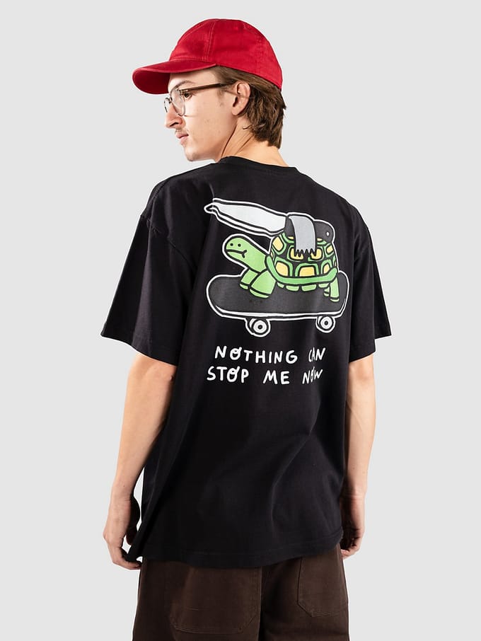 A.LAB Nothing Can Stop Me Boxy T-Shirt zwart